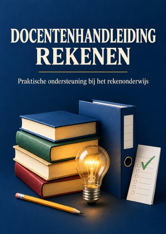 Omslag van Docentenhandleiding rekenen