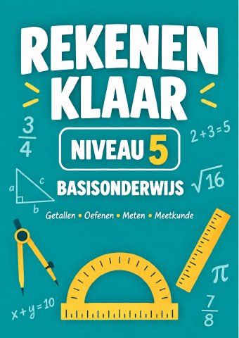Omslag van Rekenen Klaar - niveau 5
