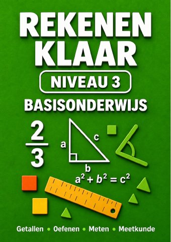 Omslag van Rekenen Klaar - niveau 3